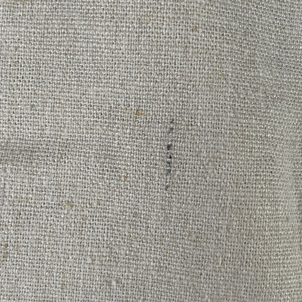 State & Liberty Blazer Men 42 Linen Cream Unstructered Performance Sport Coat
